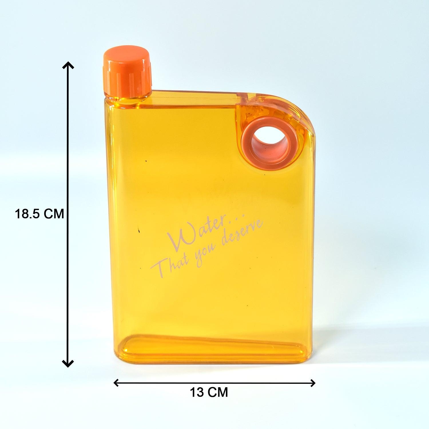 Notebook Style Slim Water Bottle (380 Ml, Multicolor) - Image 4