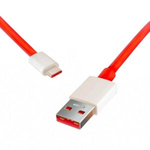 Unique Type C Dash Charging Usb Cable For Fast Charging & Data Transfer (Red, 1 Meter)