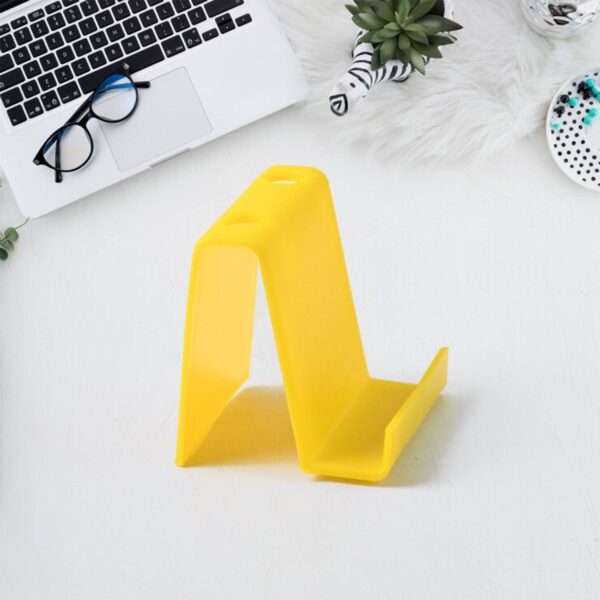 Mobile Phone Stand With Pen Holder  Compact Desk Accessory (1 Pc, Assorted Color) - Image 5