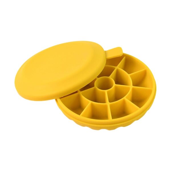 16-Cube Ice Tray With Lid  Easy Release, Stackable Ice Mold For Home & Kitchen (1 Pc)
