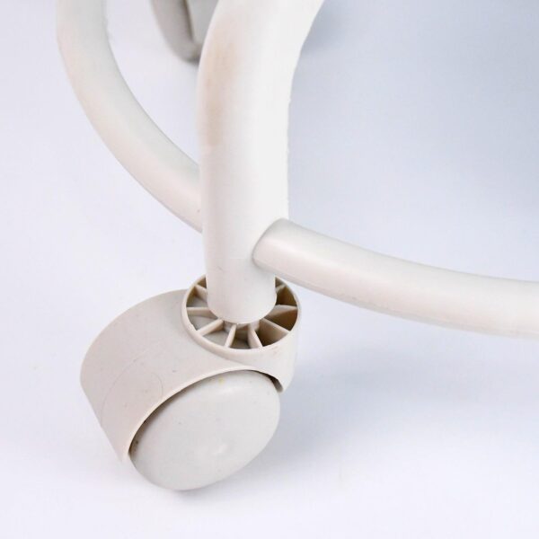 Pla Rolling Stool With Wheels - Comfortable And Portable Stool For Home & Office Use - Image 3