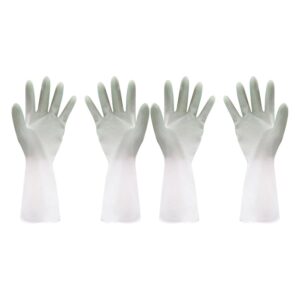 Latex Household Gloves (2 Pair / Mix Color)