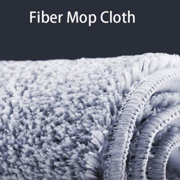 2-In-1 Self-Cleaning Flat Mop  Scratch Cleaning Mop With Wash & Dry Hands-Free System (1 Set) - Image 4