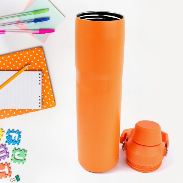 Insulated Stainless Steel Water Bottle  Leak-Proof & Temperature Retaining Bottle For Hot & Cold Drinks - Image 2